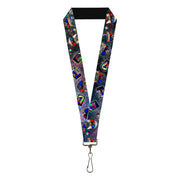 Lanyard - 1.0" - 3-D TV Cats in Space Lanyards Buckle-Down
