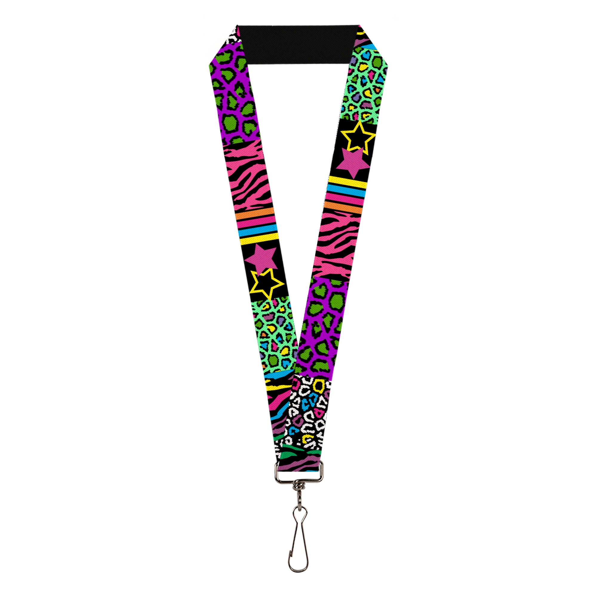 Lanyard - 1.0" - Animal Skins & Stripes 2 Lanyards Buckle-Down