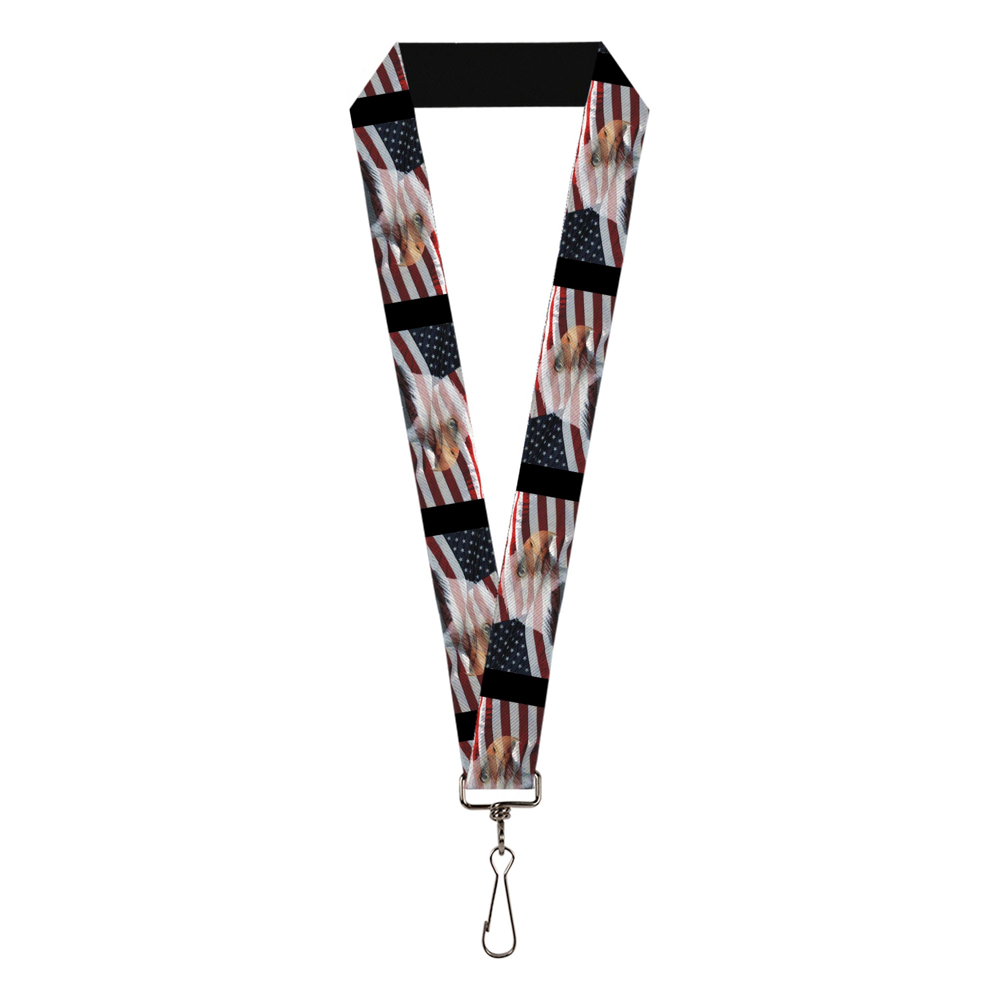 Lanyard - 1.0" - American Eagle Flags Lanyards Buckle-Down