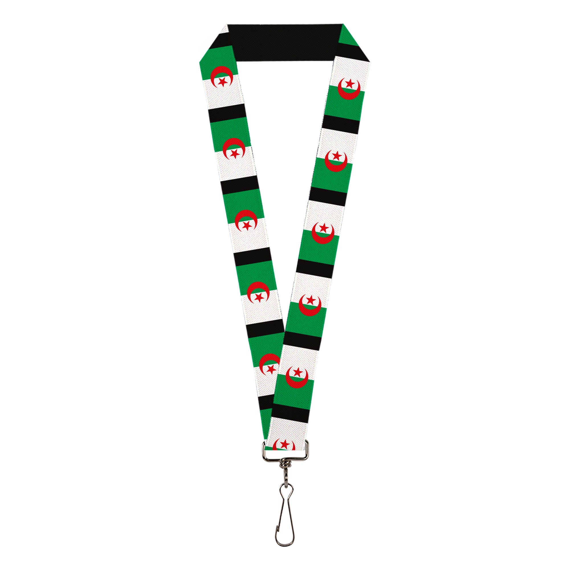 Lanyard - 1.0" - Algeria Flags Lanyards Buckle-Down