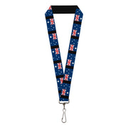Lanyard - 1.0" - Australia Flags Lanyards Buckle-Down