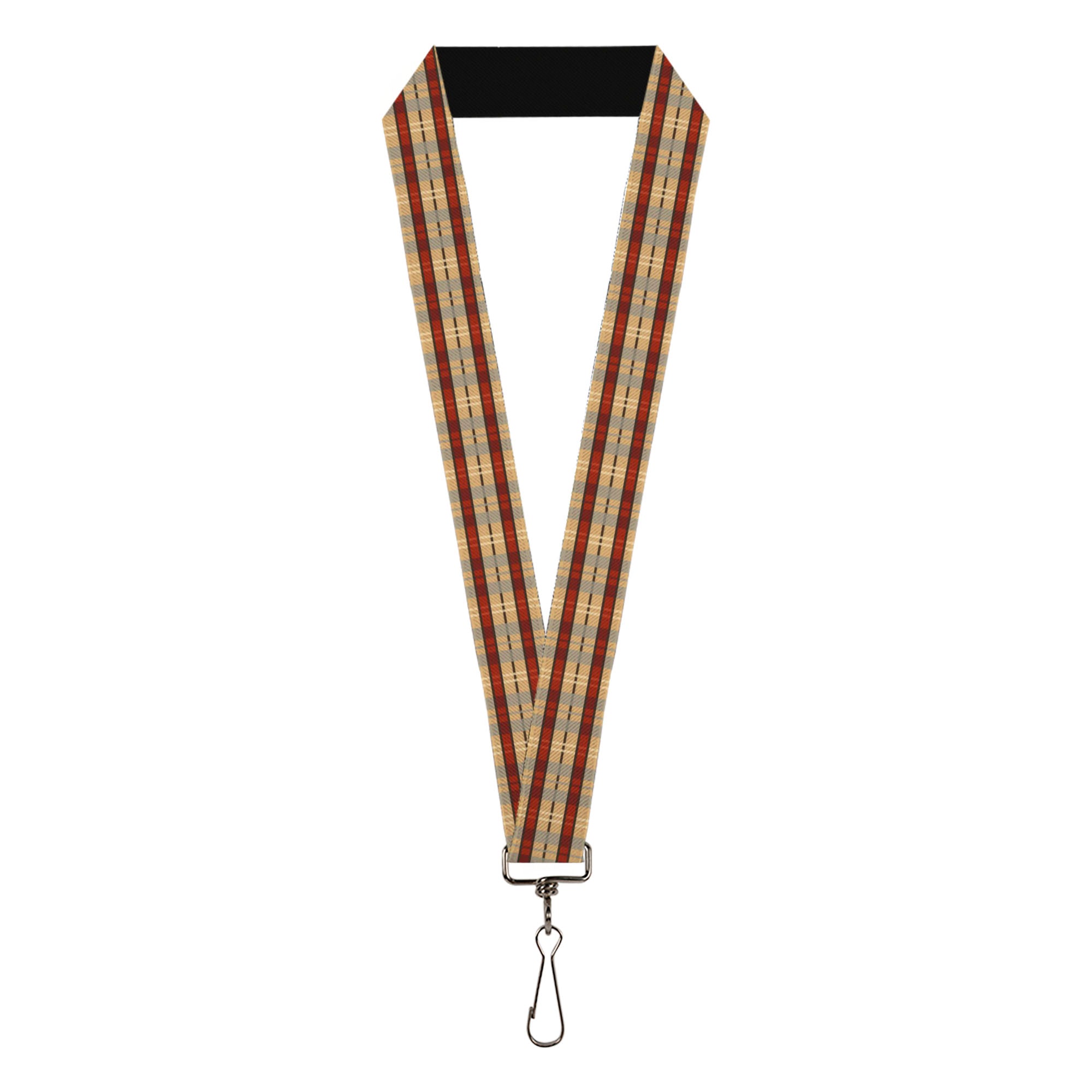Lanyard - 1.0" - Americana Plaid Lanyards Buckle-Down
