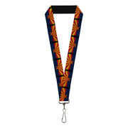 Lanyard - 1.0" - Arizona Flag Distressed Painting Lanyards Buckle-Down