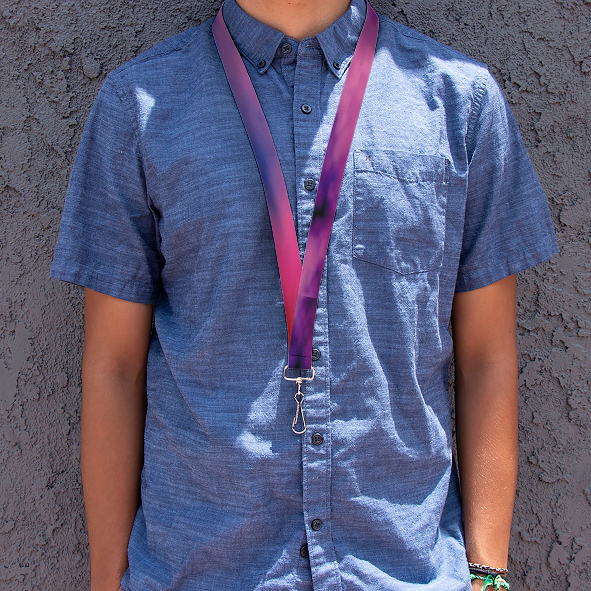 Lanyard - 1.0" - BD Psychedelic Lanyards Buckle-Down