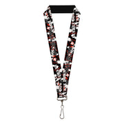 Lanyard - 1.0" - BD Punk Lanyards Buckle-Down