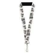 Lanyard - 1.0" - Barcode Lanyards Buckle-Down