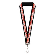 Lanyard - 1.0" - Bacon Lanyards Buckle-Down