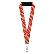 Lanyard - 1.0" - Bacon Slices Red Lanyards Buckle-Down