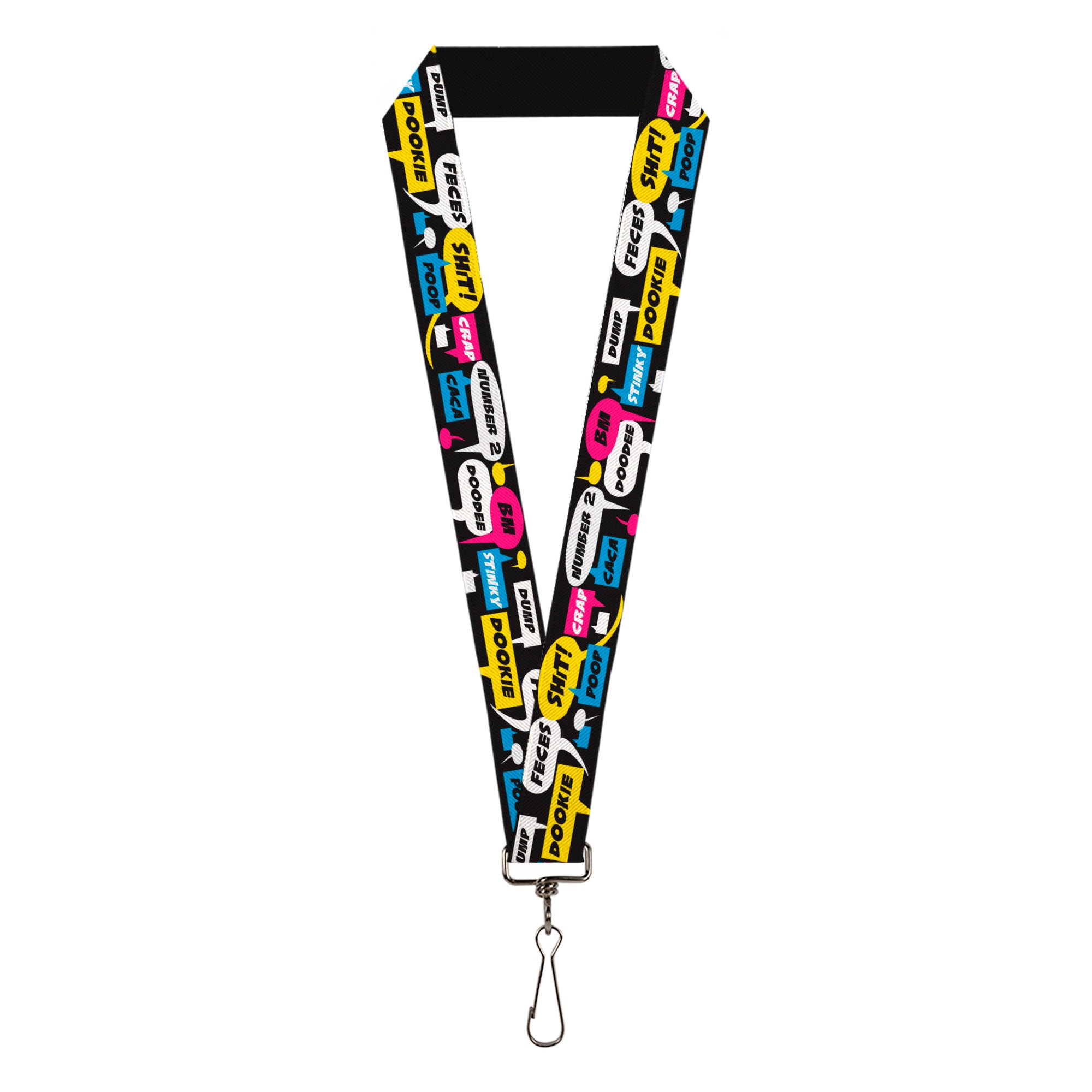 Buckle-Down Lanyard - Crap Bubbles Lanyards Buckle-Down