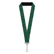 Lanyard - 1.0" - Circuit Board Lanyards Buckle-Down