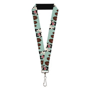 Lanyard - 1.0" - Cow Poops Color Lanyards Buckle-Down