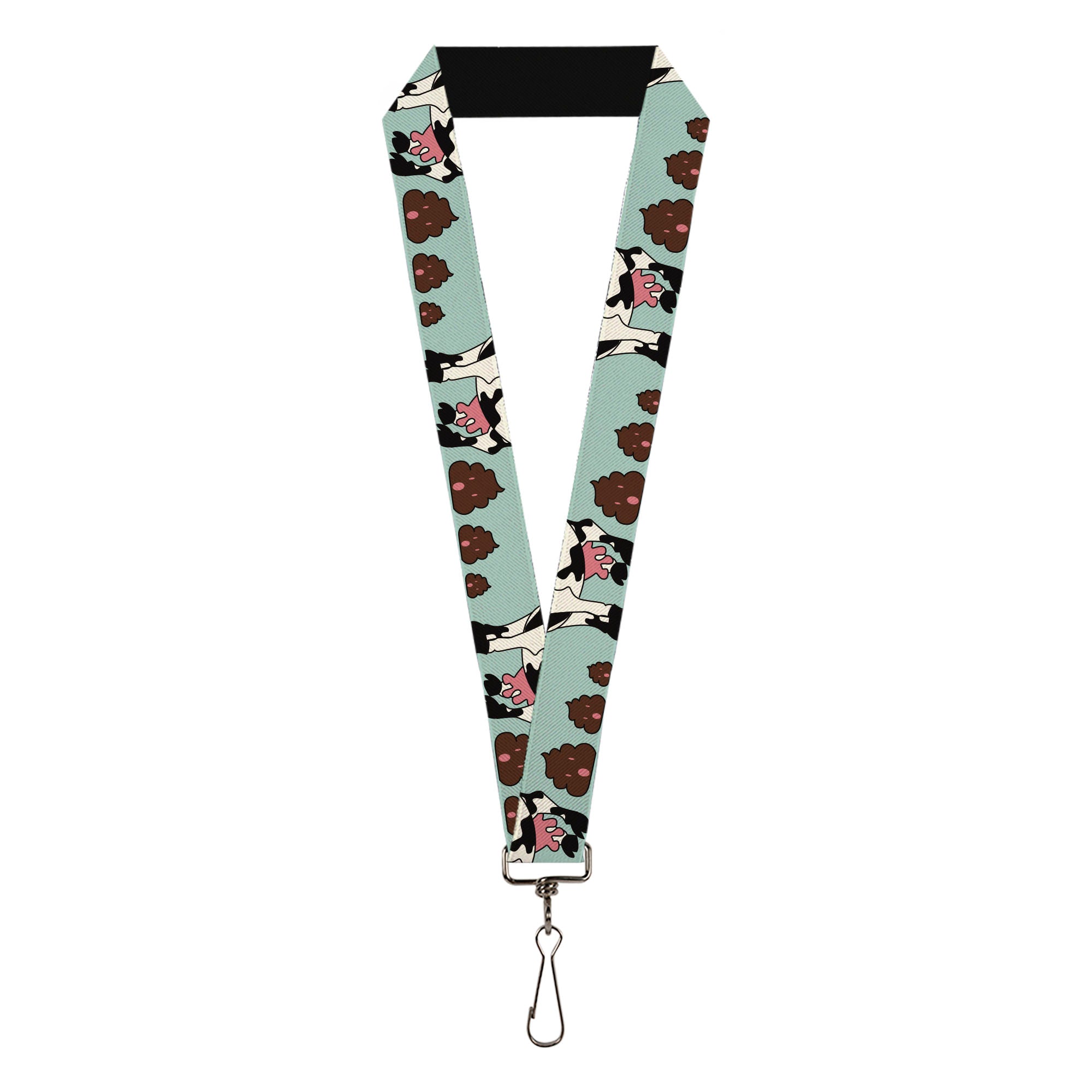 Lanyard - 1.0" - Cow Poops Color Lanyards Buckle-Down
