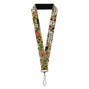 Lanyard - 1.0" - Death or Glory Tan Lanyards Buckle-Down