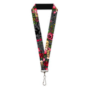 Lanyard - 1.0" - Dad & Dad Gray Lanyards Buckle-Down