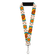 Lanyard - 1.0" - Drumstick Target Lanyards Buckle-Down