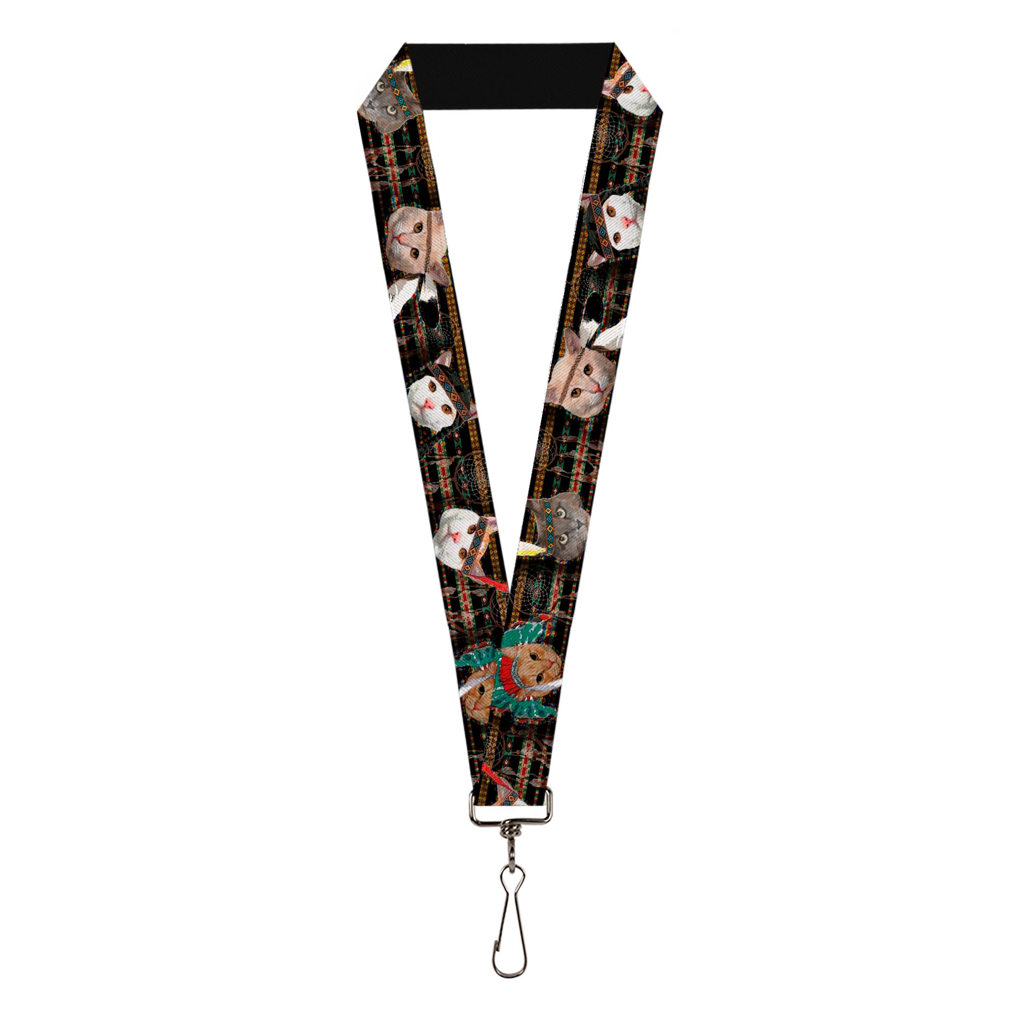 Lanyard - 1.0" - Dream Catcher Cats Lanyards Buckle-Down