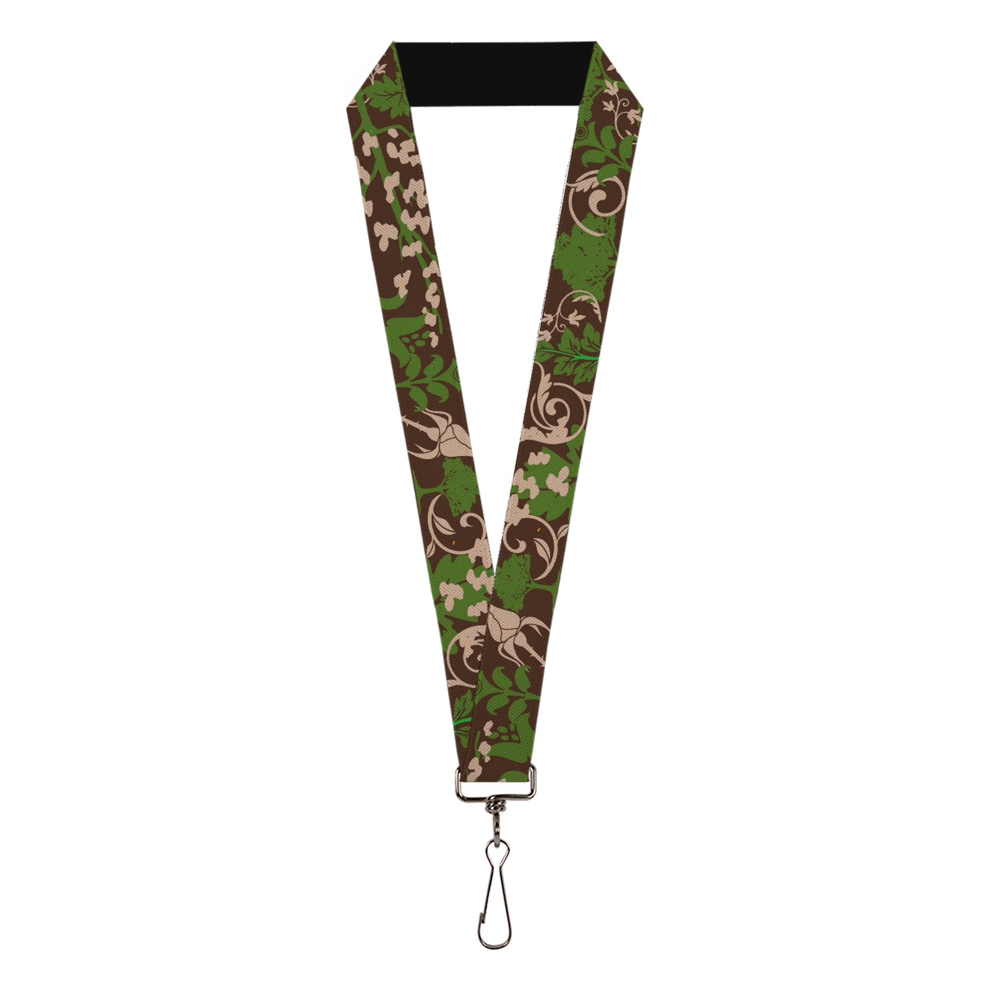 Lanyard - 1.0" - Earthy Brown Green Lanyards Buckle-Down