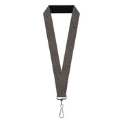 Lanyard - 1.0" - Elephant Crackle Grays Lanyards Buckle-Down