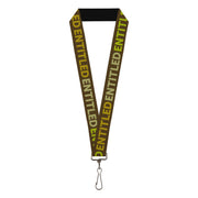 Lanyard - 1.0" - ENTITLED Tonal Greens Lanyards Buckle-Down