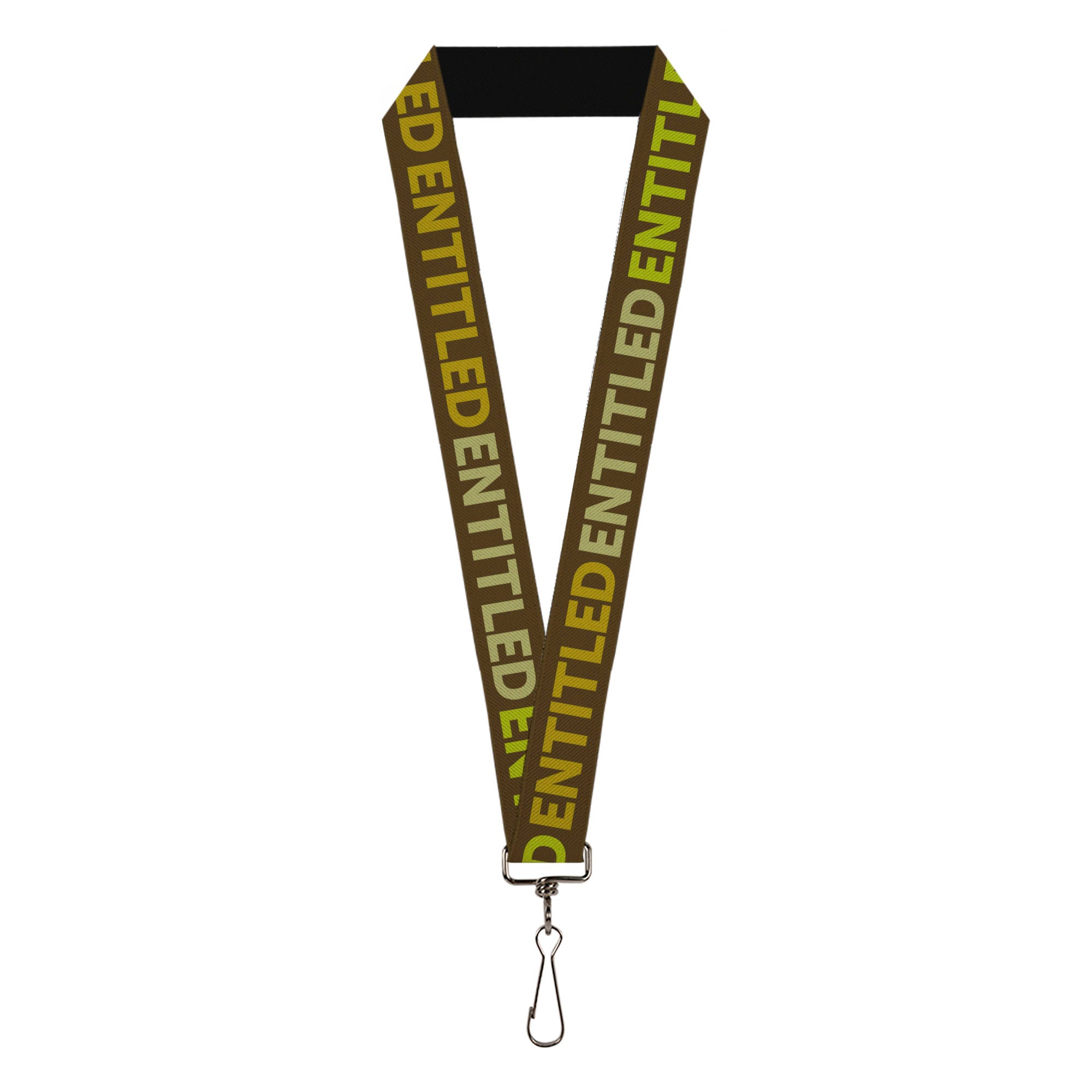 Lanyard - 1.0" - ENTITLED Tonal Greens Lanyards Buckle-Down