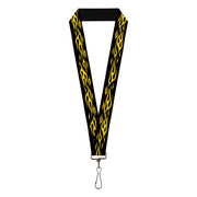 Lanyard - 1.0" - Flame Yellow Lanyards Buckle-Down