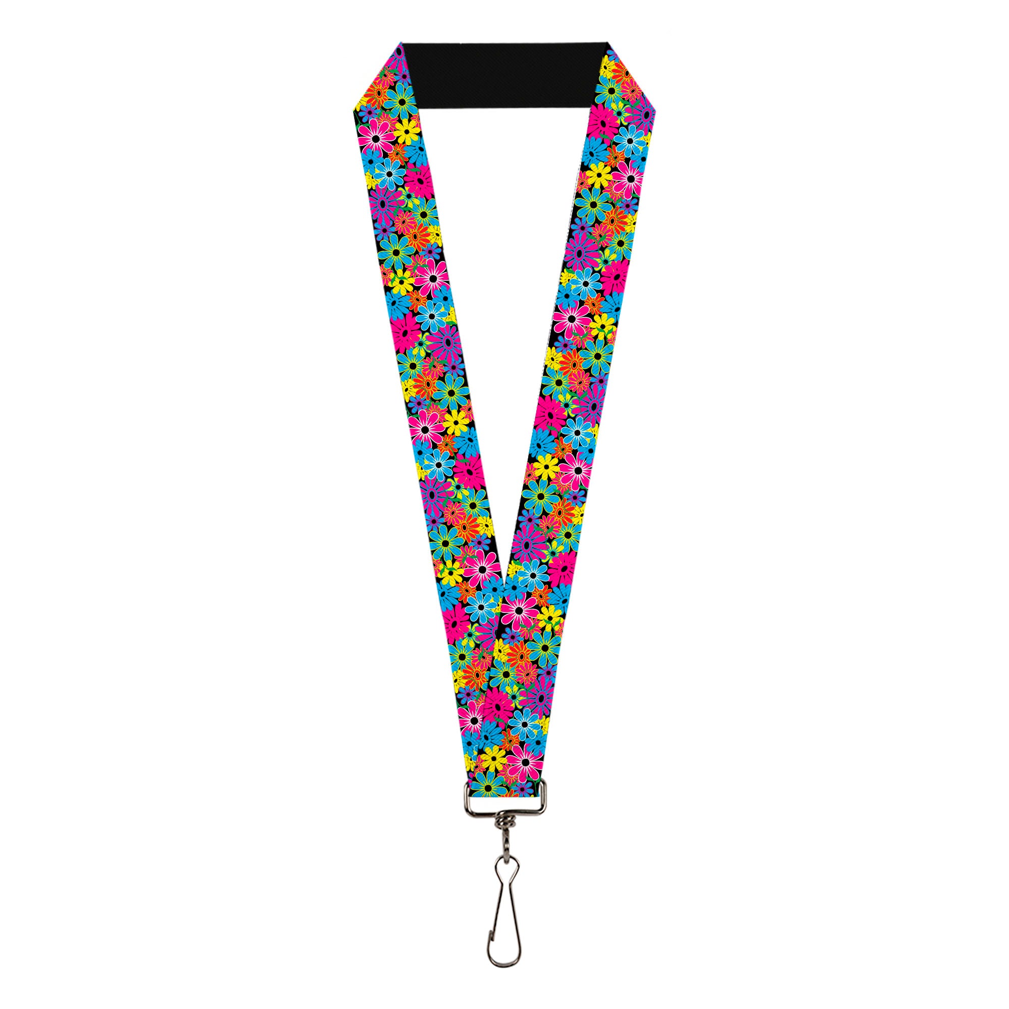 Lanyard - 1.0" - Flower Blossom Lanyards Buckle-Down