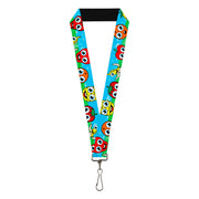 Lanyard - 1.0" - Fruit Cartoon Lanyards Buckle-Down