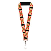 Lanyard - 1.0" - Florida Flags Black Lanyards Buckle-Down