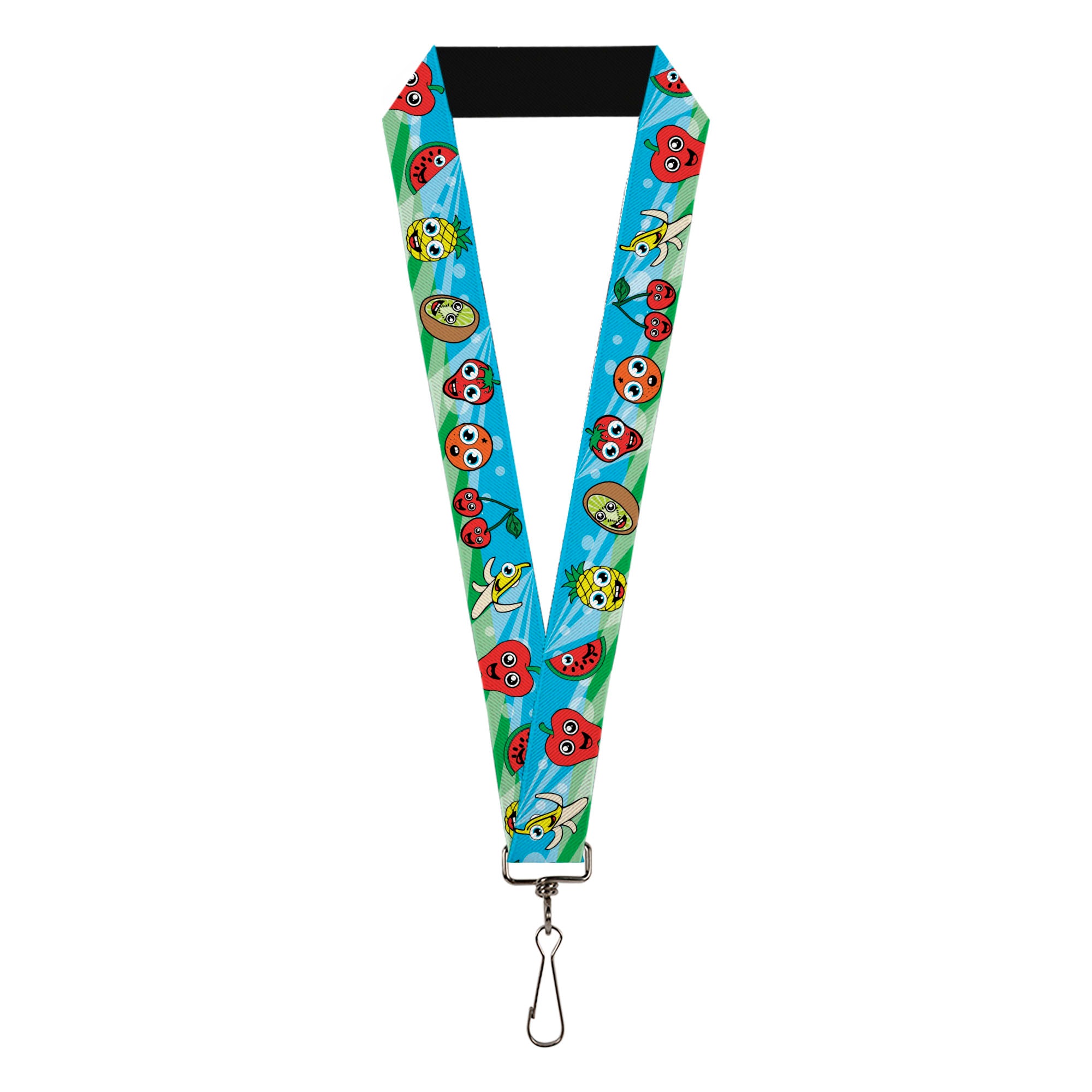 Lanyard - 1.0" - Fruit Cartoon2 Lanyards Buckle-Down
