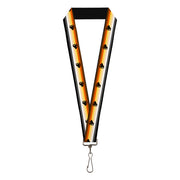 Lanyard - 1.0" - Flag Bear Pride2 Black/Brown/Orange/Yellow/Tan/White/Gray/Black Lanyards Buckle-Down
