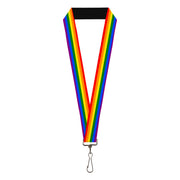 Lanyard - 1.0" - Flag Pride Rainbow Lanyards Buckle-Down