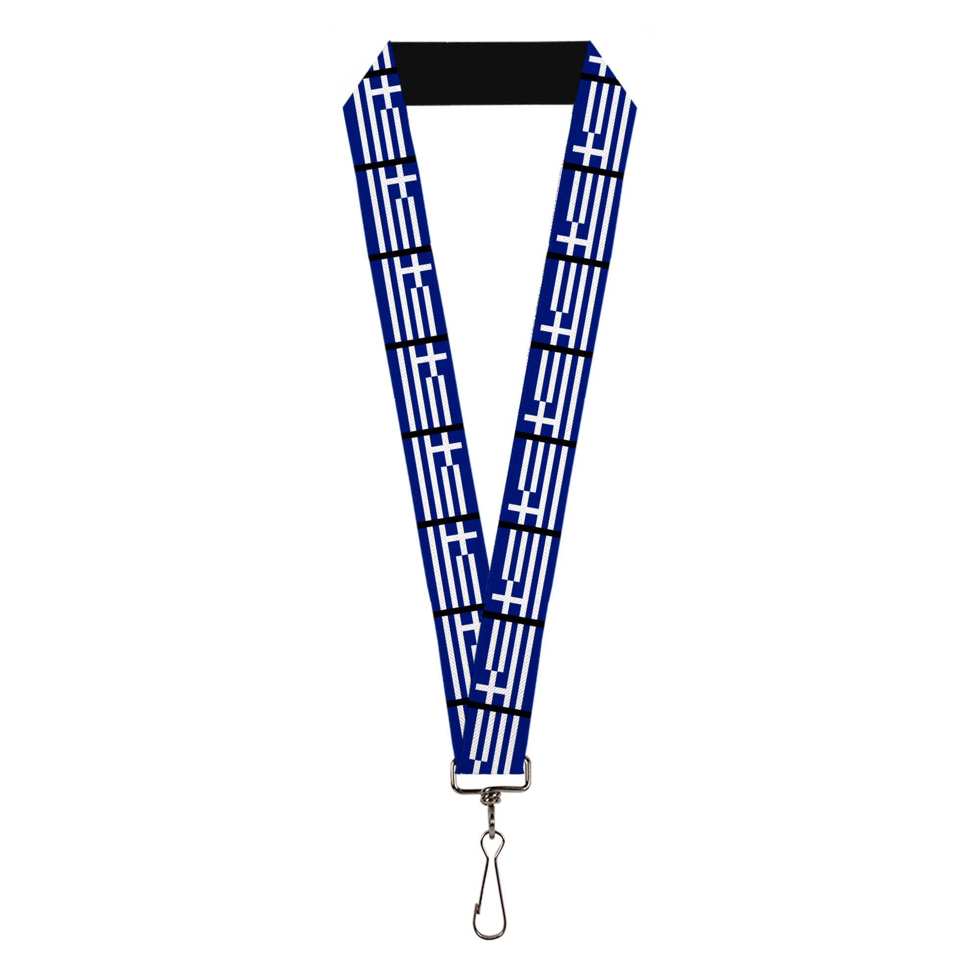 Lanyard - 1.0" - Greece Flags Lanyards Buckle-Down