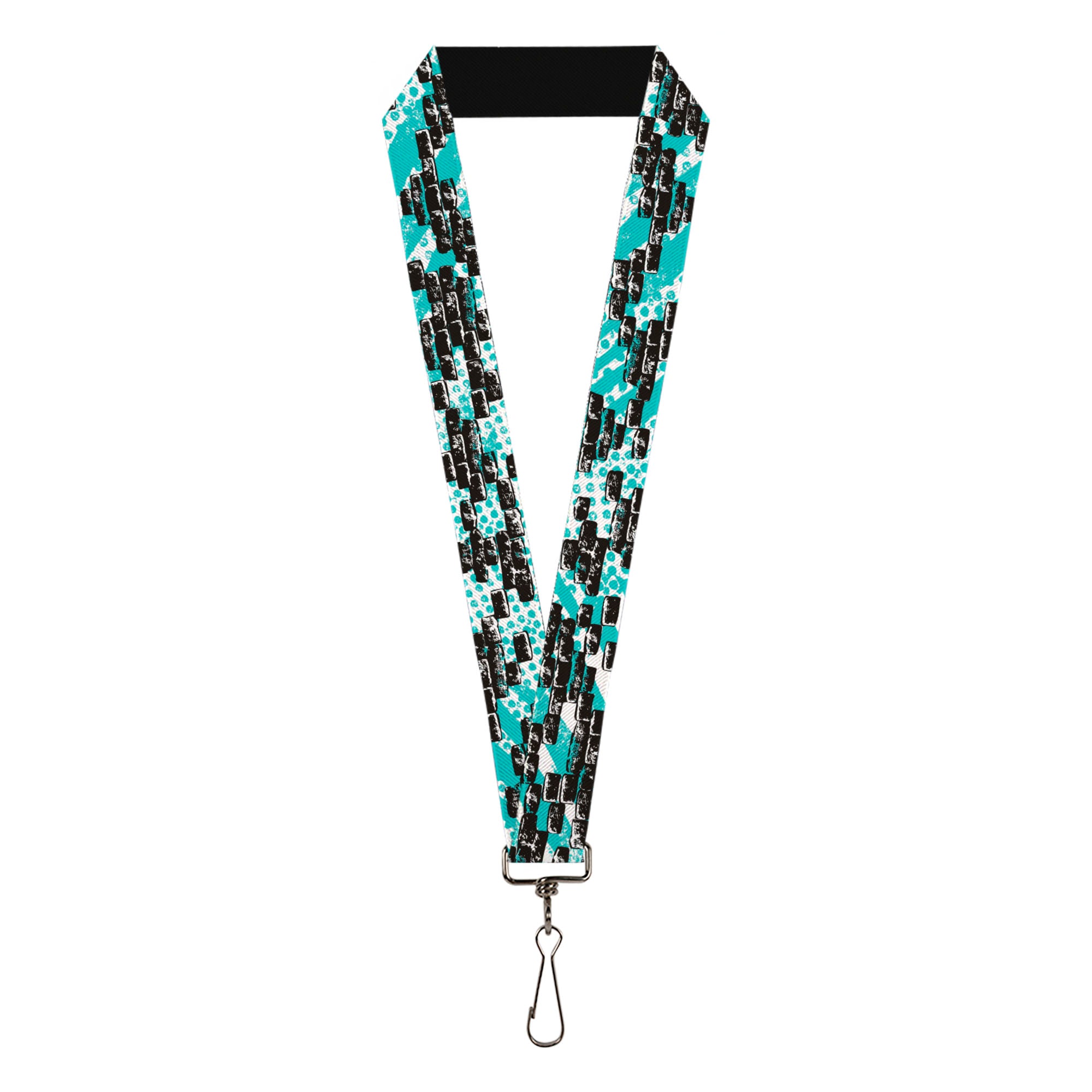 Lanyard - 1.0" - Grunge Bricks Green Lanyards Buckle-Down