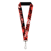 Lanyard - 1.0" - Grunge Gears Orange Lanyards Buckle-Down