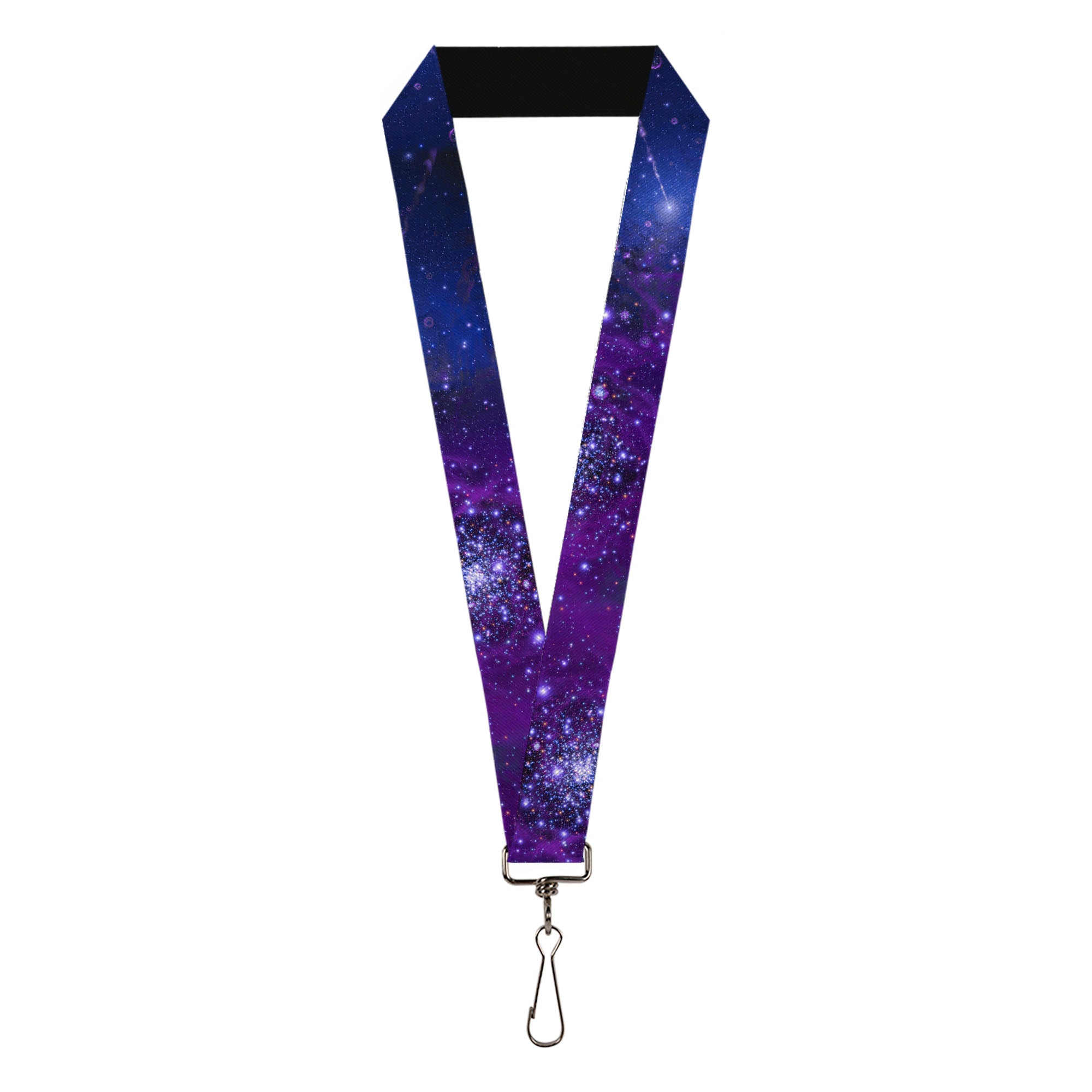 Lanyard - 1.0" - Galaxy Blues Purples Lanyards Buckle-Down