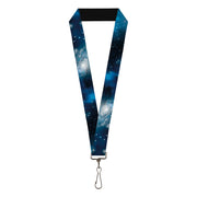 Lanyard - 1.0" - Galaxy Blues Blues Lanyards Buckle-Down