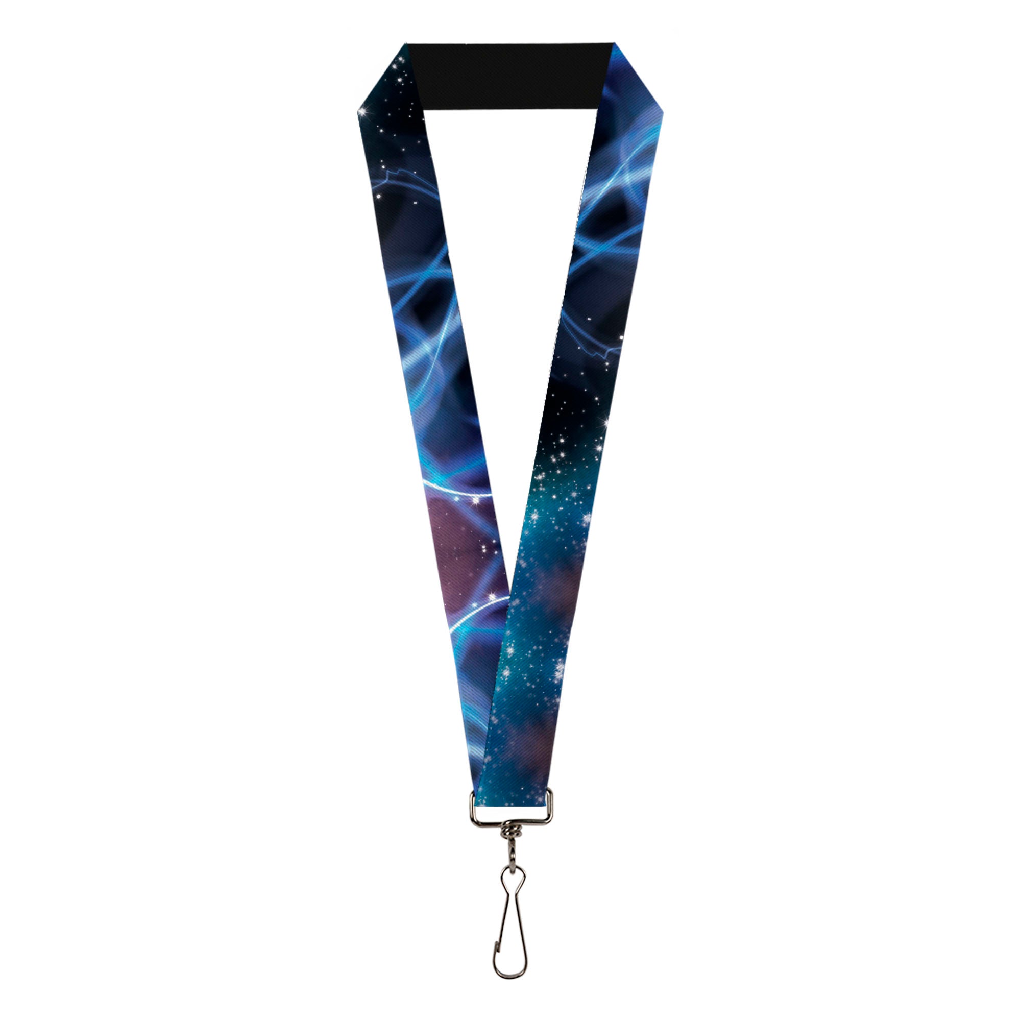Lanyard - 1.0" - Galaxy Swirl Shining Stars Lanyards Buckle-Down