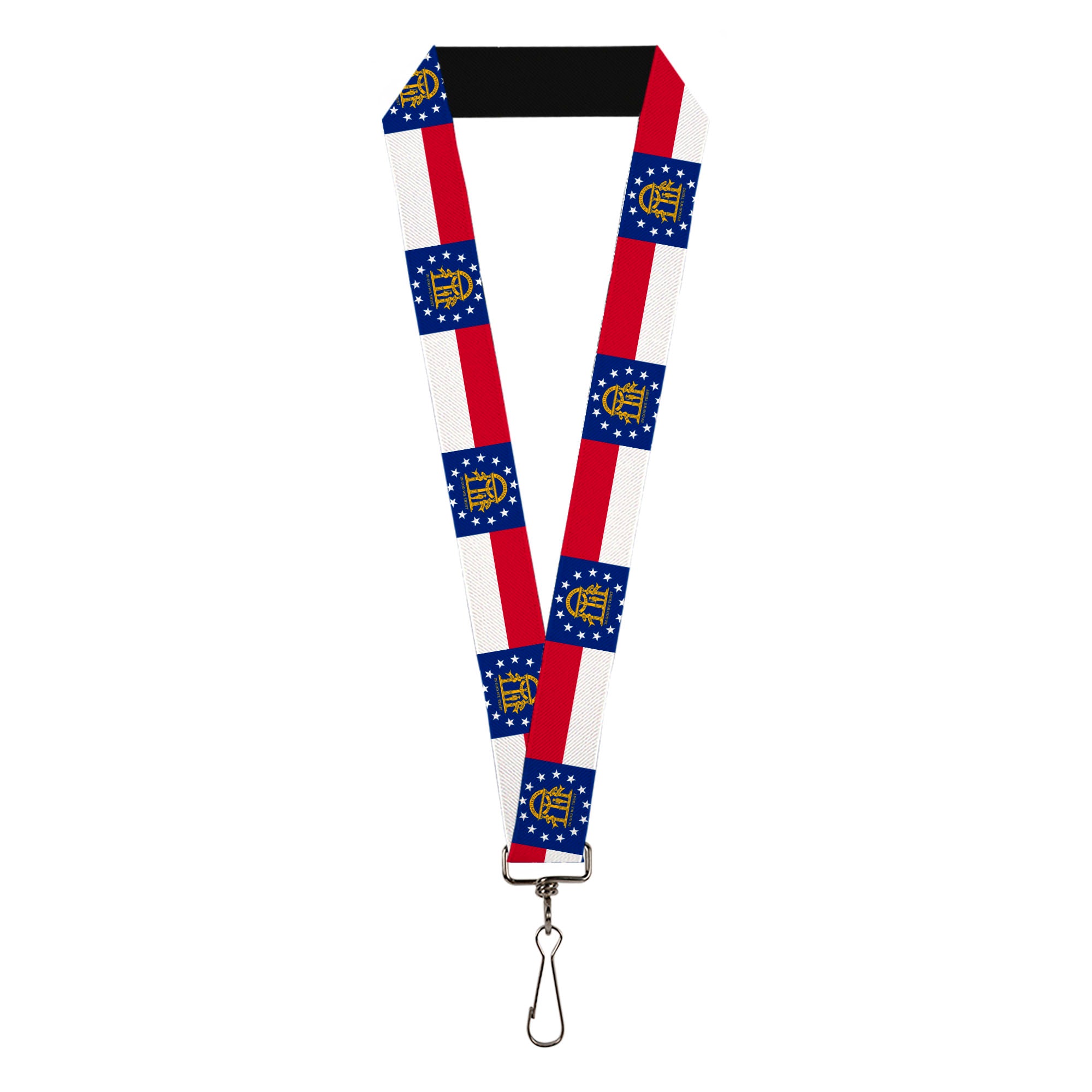Lanyard - 1.0" - Georgia Flag Lanyards Buckle-Down