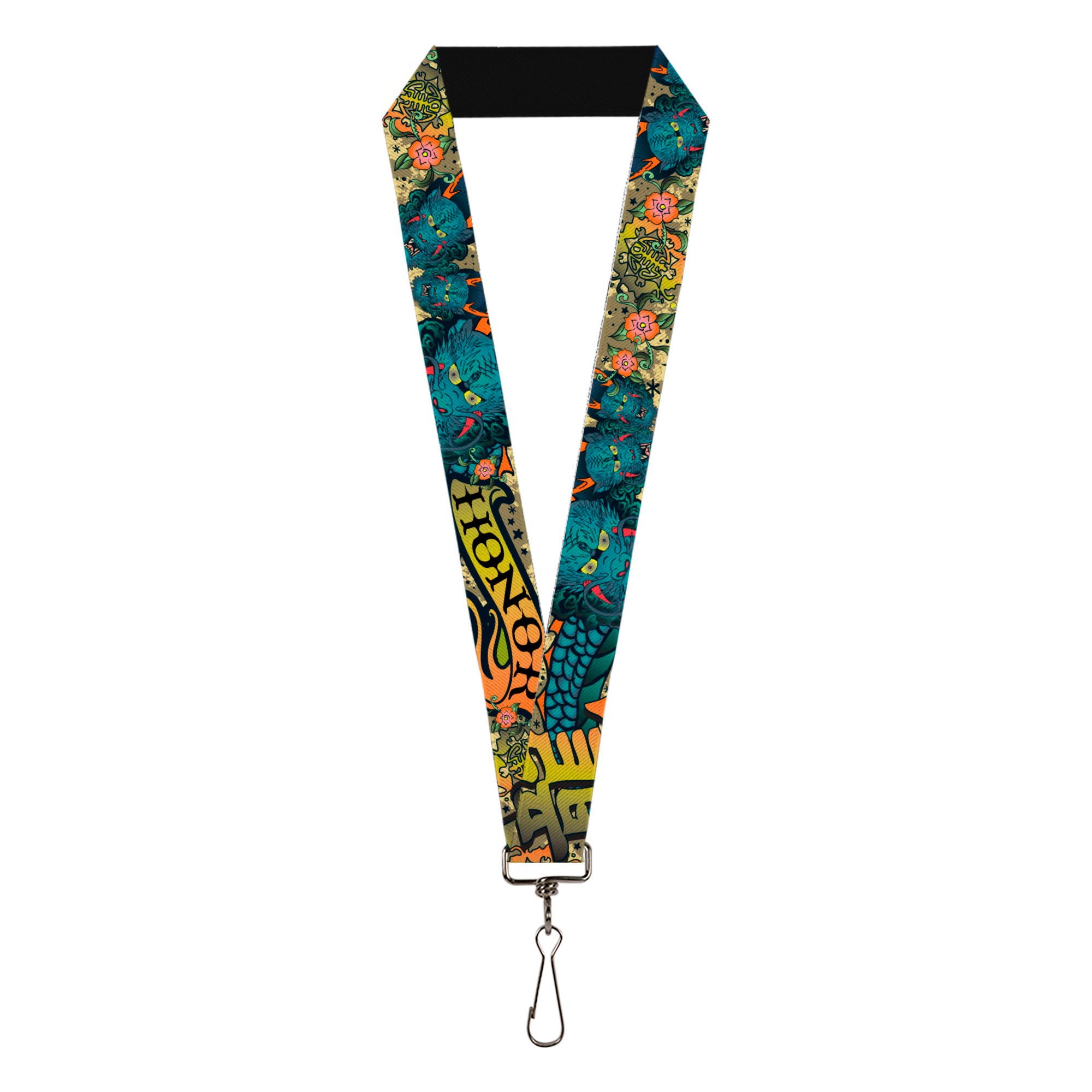 Lanyard - 1.0" - Honor Tan Lanyards Buckle-Down