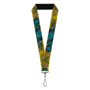 Lanyard - 1.0" - Honor CLOSE-UP Yellow Lanyards Buckle-Down