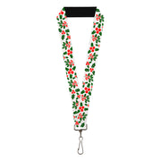 Lanyard - 1.0" - Holly & Mistletoe Lanyards Buckle-Down