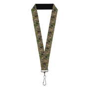 Lanyard - 1.0" - Hunting Camo Lanyards Buckle-Down