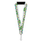 Lanyard - 1.0" - Hippo Cartoon Lanyards Buckle-Down