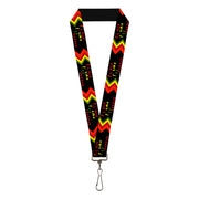 Lanyard - 1.0" - Hot Like A Pepper Lanyards Buckle-Down