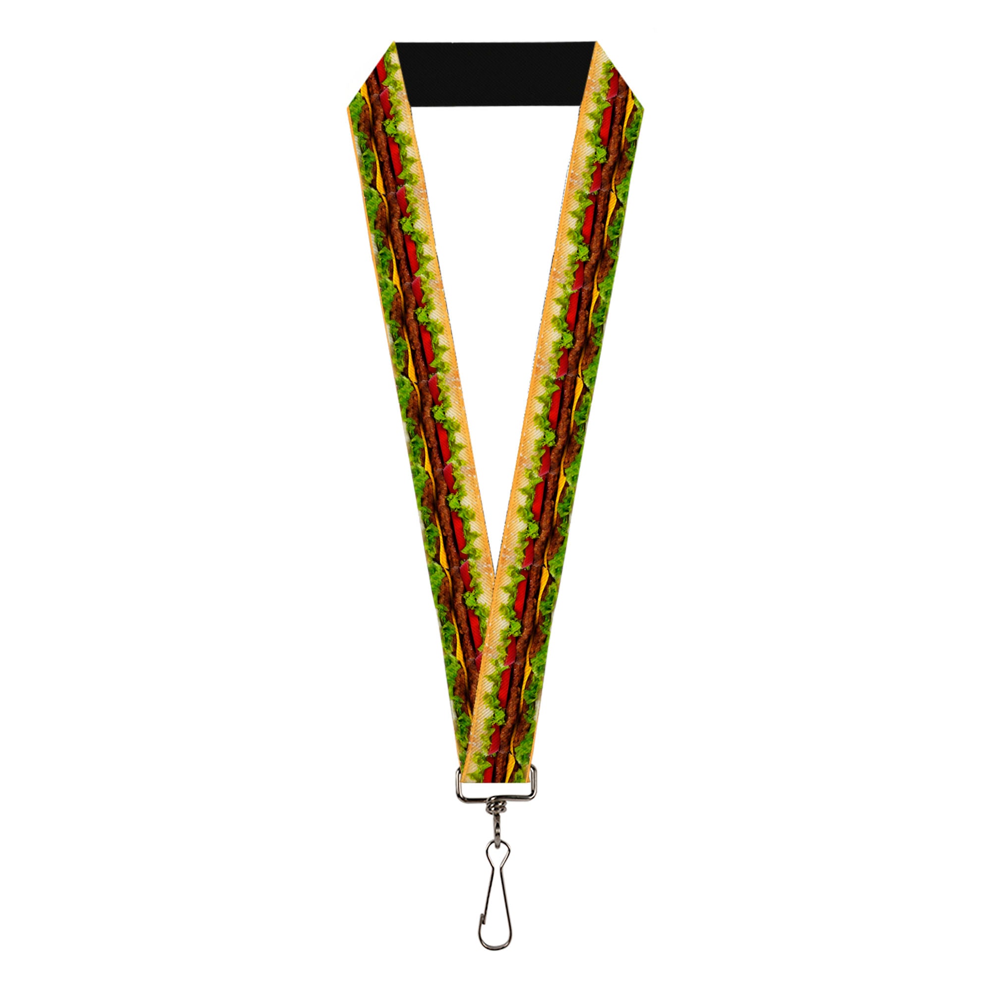Lanyard - 1.0" - Hamburger Vivid Lanyards Buckle-Down