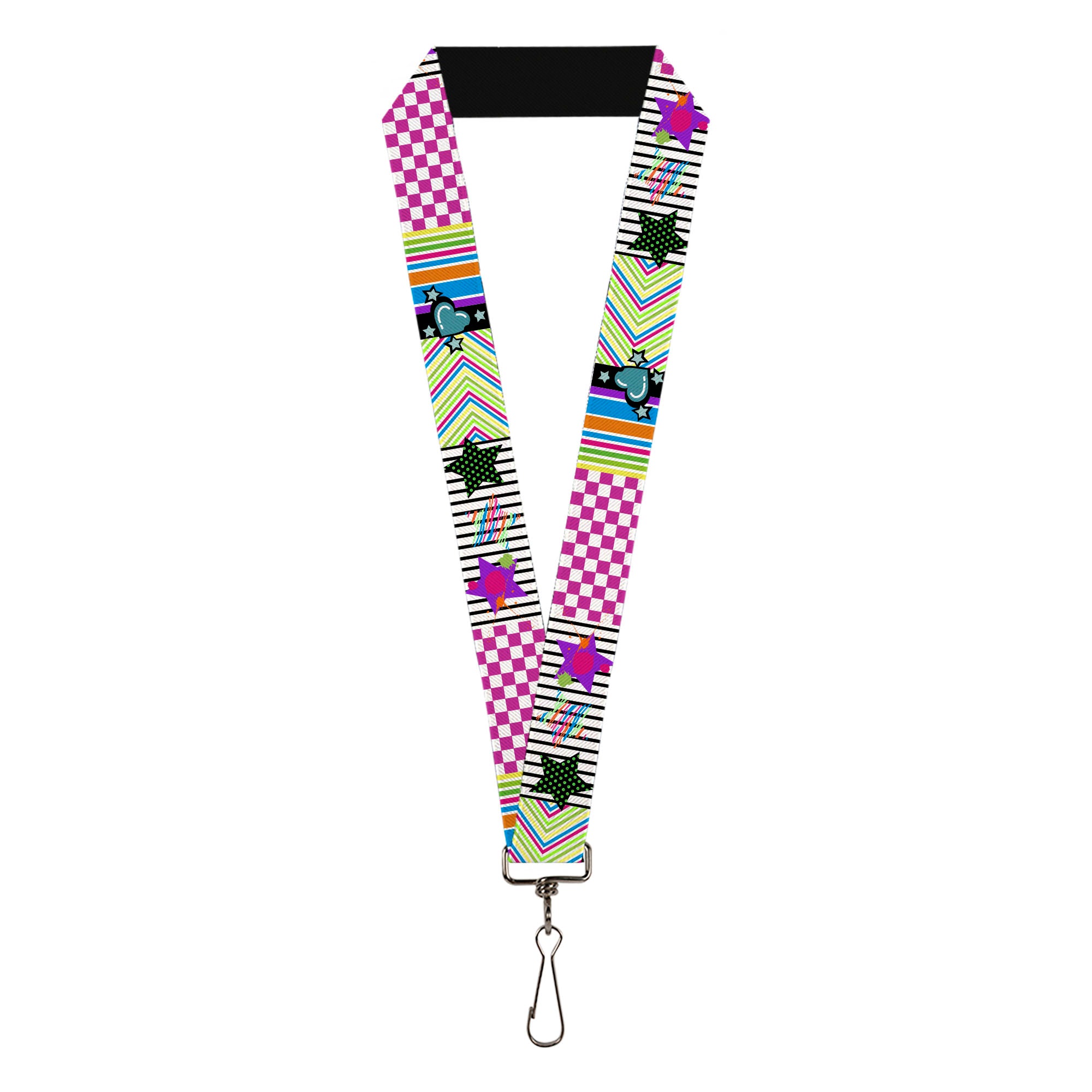 Lanyard - 1.0" - Icons & Patterns 2 Lanyards Buckle-Down