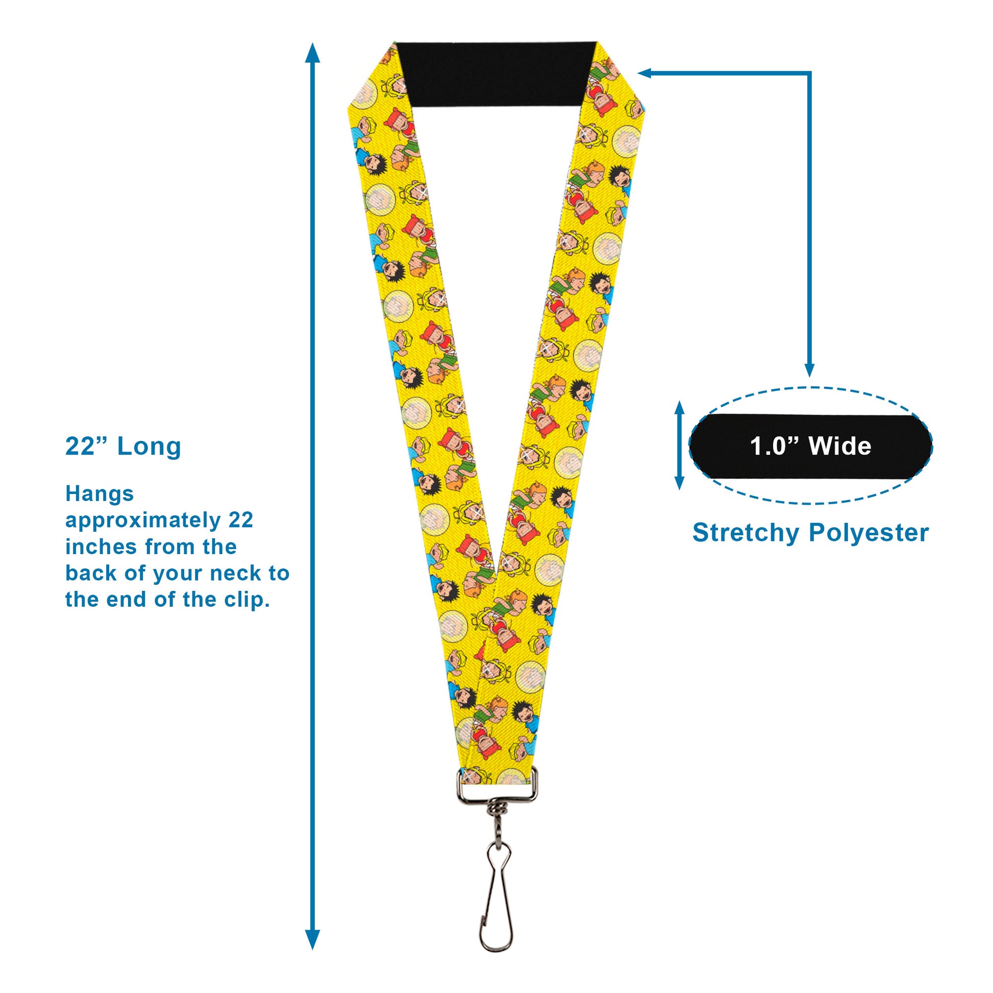 Lanyard - 1.0" - Kid's in the Hood Lanyards Buckle-Down