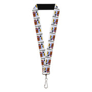 Lanyard - 1.0" - King of Spades Lanyards Buckle-Down