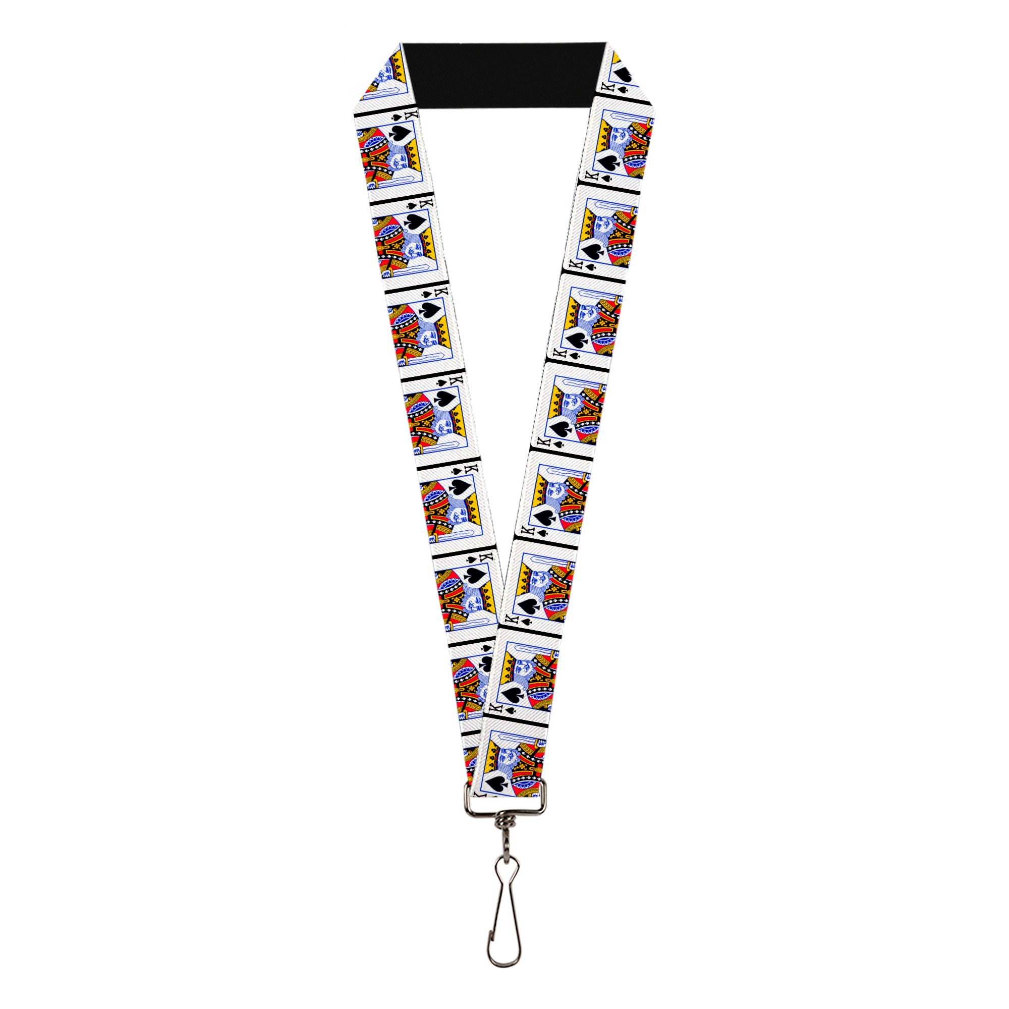 Lanyard - 1.0" - King of Spades Lanyards Buckle-Down