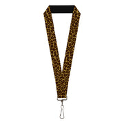 Lanyard - 1.0" - Leopard Brown Lanyards Buckle-Down